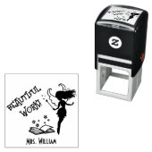 leraar goed gedaan lof grading aanmoediging zelfinktende stempel (In situ)