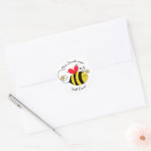 Leraar goed gedaan! ronde sticker (Envelop)