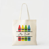 Leraar Goede Dag Kleine Humans Moderne Typografie Tote Bag (Voorkant)