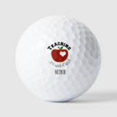 Leraar golfballen personaliseren het! (Voorkant)