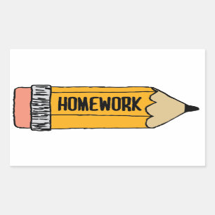 Leraar Grading Papers Student Art Leraar Art Gra Rechthoekige Sticker