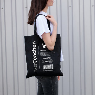 Leraar – Grappig Werkhumor, Kantoor Cadeau Tote Bag
