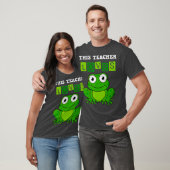 Leraar Groene Bouw Kikker Kindergarten Elementaire T-shirt (Unisex)