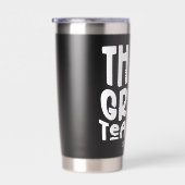 Leraar Groep 5 | Minimalistisch Tekst Design Geïsoleerde Drinkbeker (Rechts)