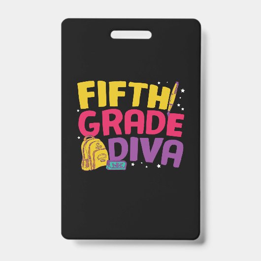 leraar groep 7 diva badge (Voorzijde)