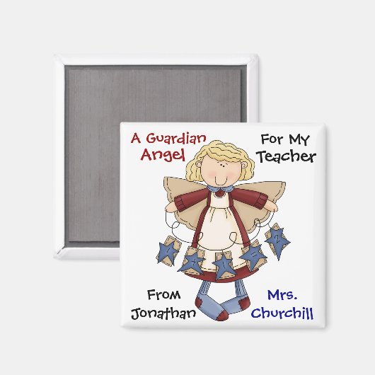 LERAAR Guardian Angel van SRF Magneet (Voorkant / Achterkant)