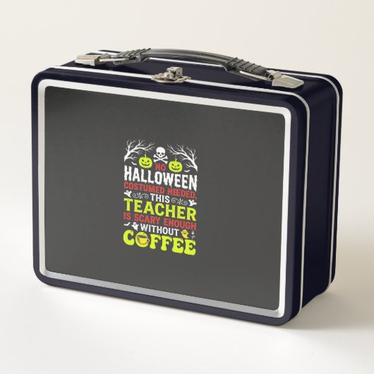 Leraar Halloween Eng Genoeg Koffie Ontwerp_1 (Voorkant)