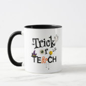 Leraar Halloween Koffiemokken | Trick of Teach Mok (Links)