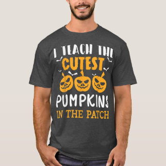 Leraar Halloween leraar Kindergarten Cutest Pump T-shirt