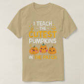 Leraar Halloween leraar Kindergarten Cutest Pump T-shirt (Design voorkant)