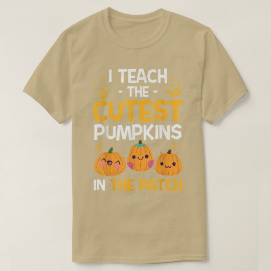 Leraar Halloween leraar Kindergarten Cutest Pump T-shirt (Design voorkant)