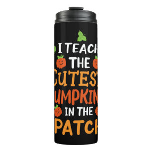 Leraar Halloween Pompoen Halloween Kostuum Thermosbeker