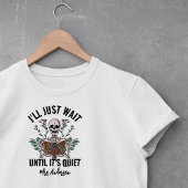 Leraar Halloween Shirt wachten tot het stil is