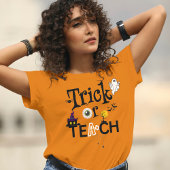 Leraar Halloween Shirten | Trick of Teach T-shirt
