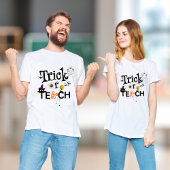 Leraar Halloween Shirten | Trick of Teach T-shirt