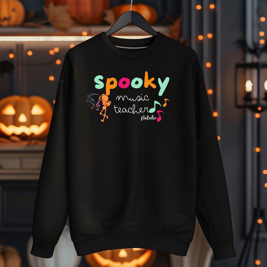 Leraar Halloween sweatshirts voor vrouwen Trui