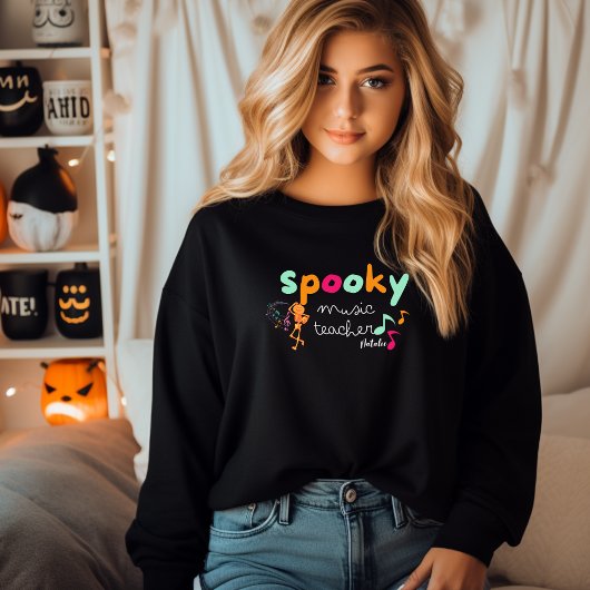 Leraar Halloween sweatshirts voor vrouwen Trui