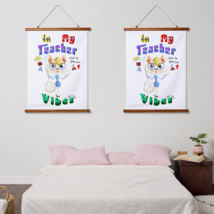 Leraar Hangend Wandkleed