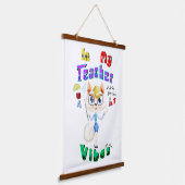 Leraar Hangend Wandkleed (Gebogen)