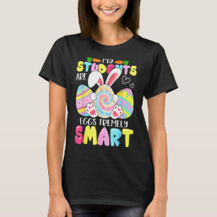 Leraar Happy Paasdag Mijn studenten zijn eieren Tr T-shirt