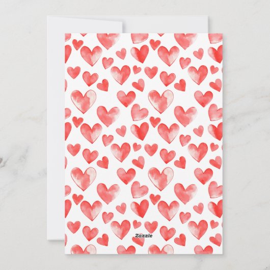 Leraar Happy Valentine's Day Feestdagenkaart (Achterkant)