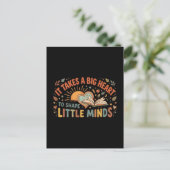 Leraar Hart Quote Briefkaart (Staand voorkant)
