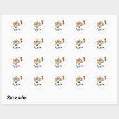 Leraar Hart Sticker (Vel)