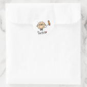 Leraar Hart Sticker (Tas)