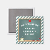 Leraar Holiday Gift Magnet (Voorkant / Achterkant)
