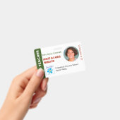 Leraar ID Naamlabel, Functie & Logo Foto Badge (Handheld)