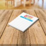 Leraar Ik hou van 1e klas Schattige Apple Pencil Notitieblok<br><div class="desc">Dit ontwerp is voorzien van een waterverf appel en potlood met lijnen om te schrijven. Het collectie van het coördineren van producten is beschikbaar in onze winkel, zazzle.com/store/doodlelulu. Neem contact met ons op als u dit ontwerp op een specifiek product wilt toepassen om uw eigen unieke bijpassende item of geschenk...</div>