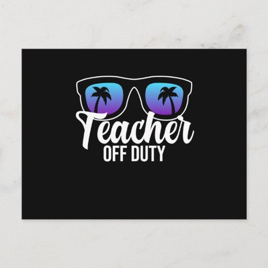 Leraar in dienst in ruste School voor docenten G Uitnodiging Briefkaart (Voorkant)