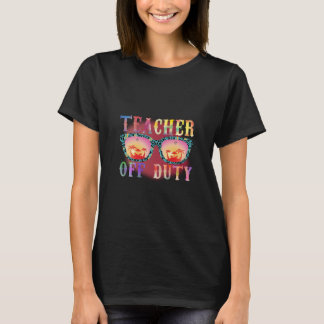 Leraar in dienst t-shirt