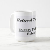 Leraar in ruste, altijd kind achter Mok (Voorkant links)