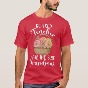 Leraar in ruste Beste oma Leraar in retiment T-shirt