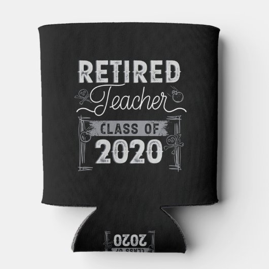 Leraar in ruste blikjeskoeler (Achterkant)