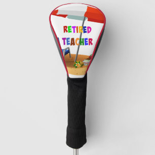 Leraar in ruste golfheadcover