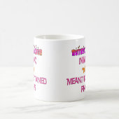 Leraar in ruste "Ink Sved Fingers" Ditto! Koffiemok (Center)