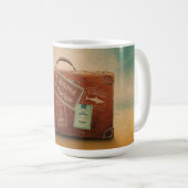 Leraar in ruste, meer tijd om te reizen koffiemok (Voorkant rechts)