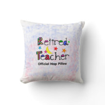 Leraar in ruste PIllow Fun Nap Pillow