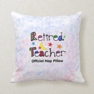 Leraar in ruste PIllow Fun Nap Pillow Kussen