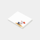 Leraar in ruste, strand Scene Post-it® Notes (Schuin)