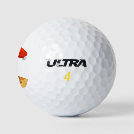Leraar in ruste, tijd om te ontspannen golfballen (Logo)