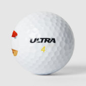 Leraar in ruste, tijd om te ontspannen golfballen (Logo)