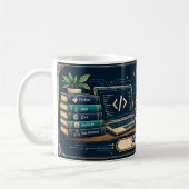 Leraar informatica mok, Debugging Life Cadeau! Koffiemok (Links)