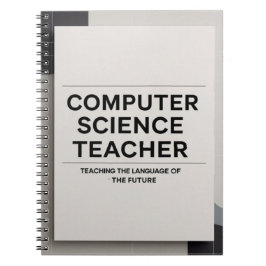 Leraar informatica notitieboek