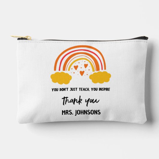 Leraar Inspire Rainbow Bedankt Event Gift Etui (Voorkant)