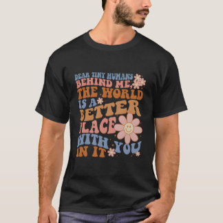 Leraar inspireert lieve kleine Huis achter mijn ru T-shirt