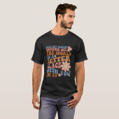 Leraar inspireert lieve kleine Huis achter mijn ru T-shirt (Voorkant volledig)