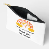 Leraar inspireert regenboog bedank evenement cadea etui (Open)